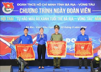 ĐOÀN THANH NIÊN CÔNG TY CỔ PHẦN NHIỆT ĐIỆN BÀ RỊA ĐƯỢC TRUNG ƯƠNG ĐOÀN TẶNG CỜ THI ĐUA NĂM 2023