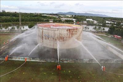 CÔNG TY CỔ PHẦN NHIỆT ĐIỆN BÀ RỊA TỔ CHỨC THỰC TẬP PHƯƠNG ÁN CHỮA CHÁY VÀ CỨU NẠN CỨU HỘ NHIỀU LỰC LƯỢNG NĂM 2025