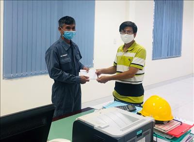 Công đoàn Tổng Công ty thăm hỏi CBCNV đang tham gia cắm trại tập trung