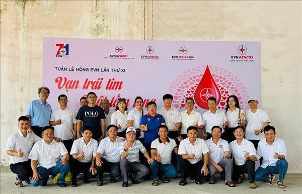 CBCNV Công ty Cổ phần Nhiệt điện Bà Rịa lan tỏa nghĩa cử cao đẹp qua phong trào hiến máu tình nguyện